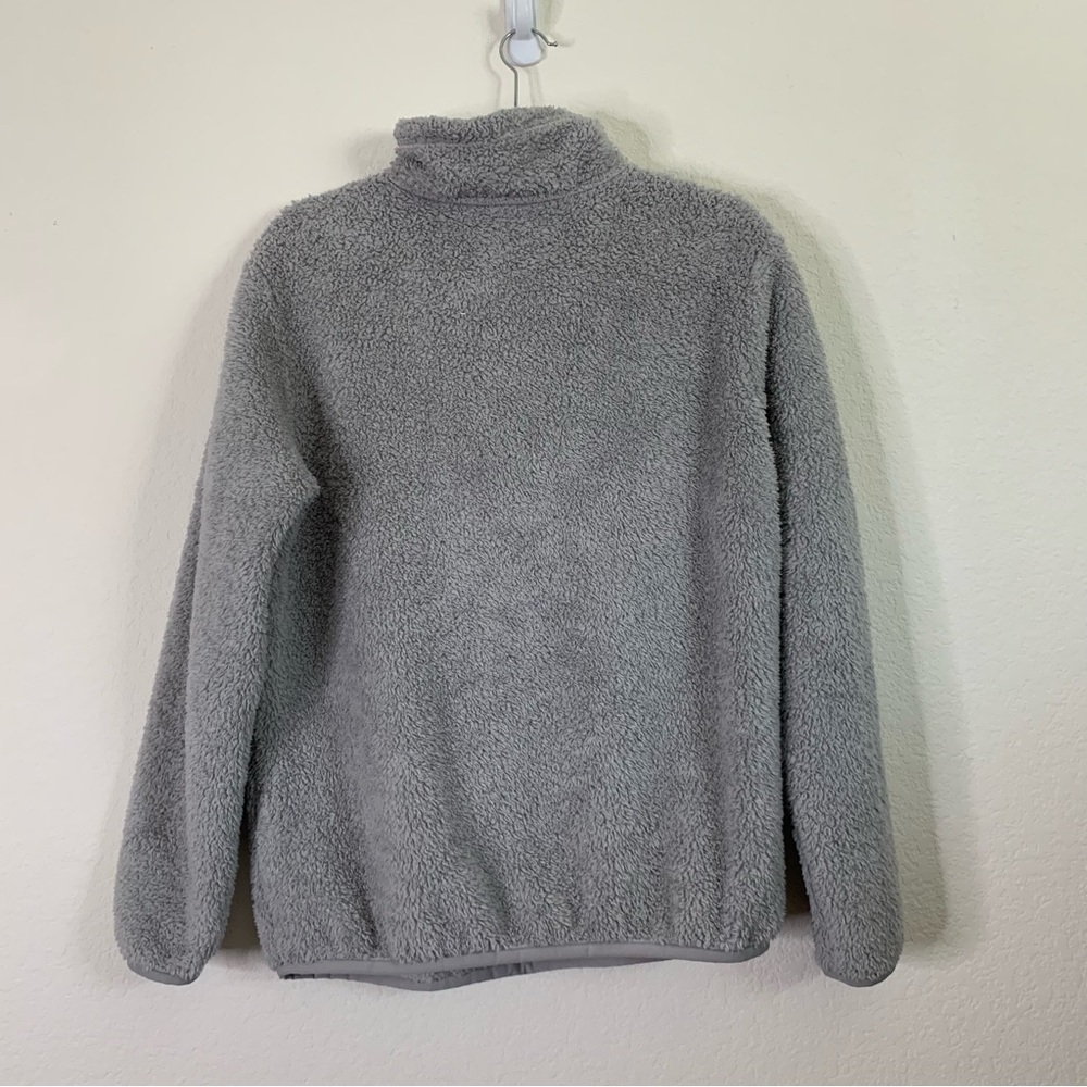 Patagonia womens gray Los Gatos 1/4 zip up sweater M - Picture 7 of 7